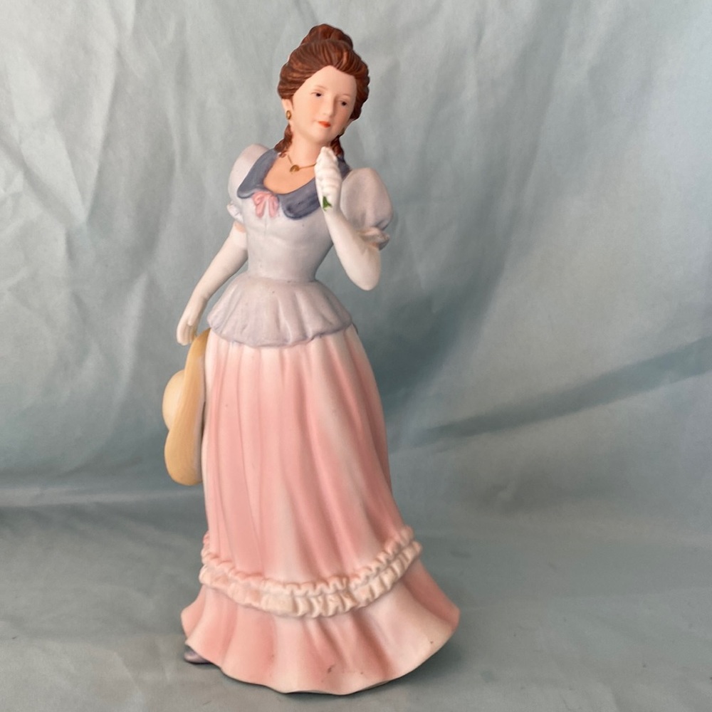 Vintage Homco 1452 Lady Camille Figure Figurine